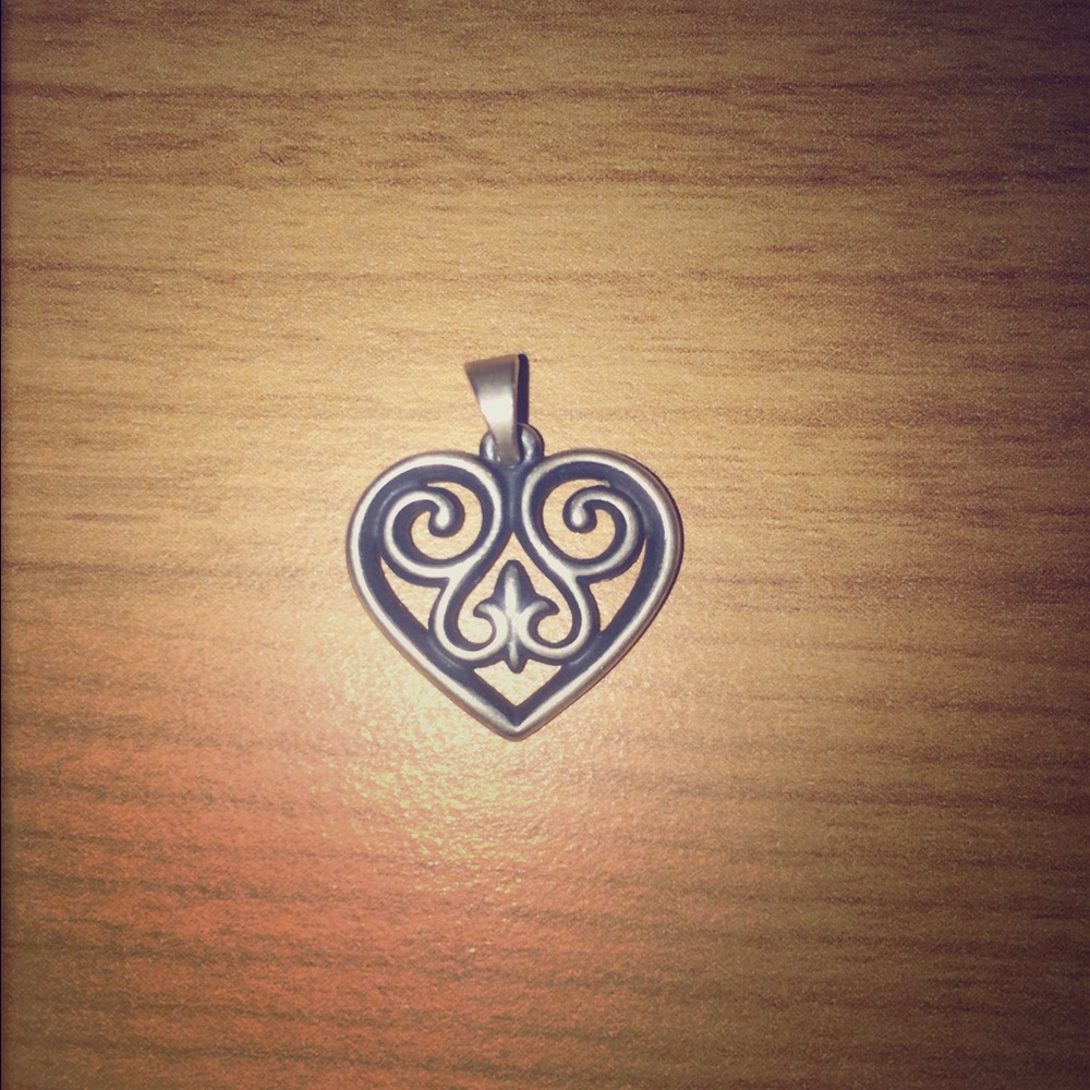 James Avery French Heart Charm