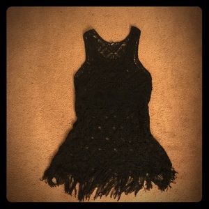 Festival top beach cover up