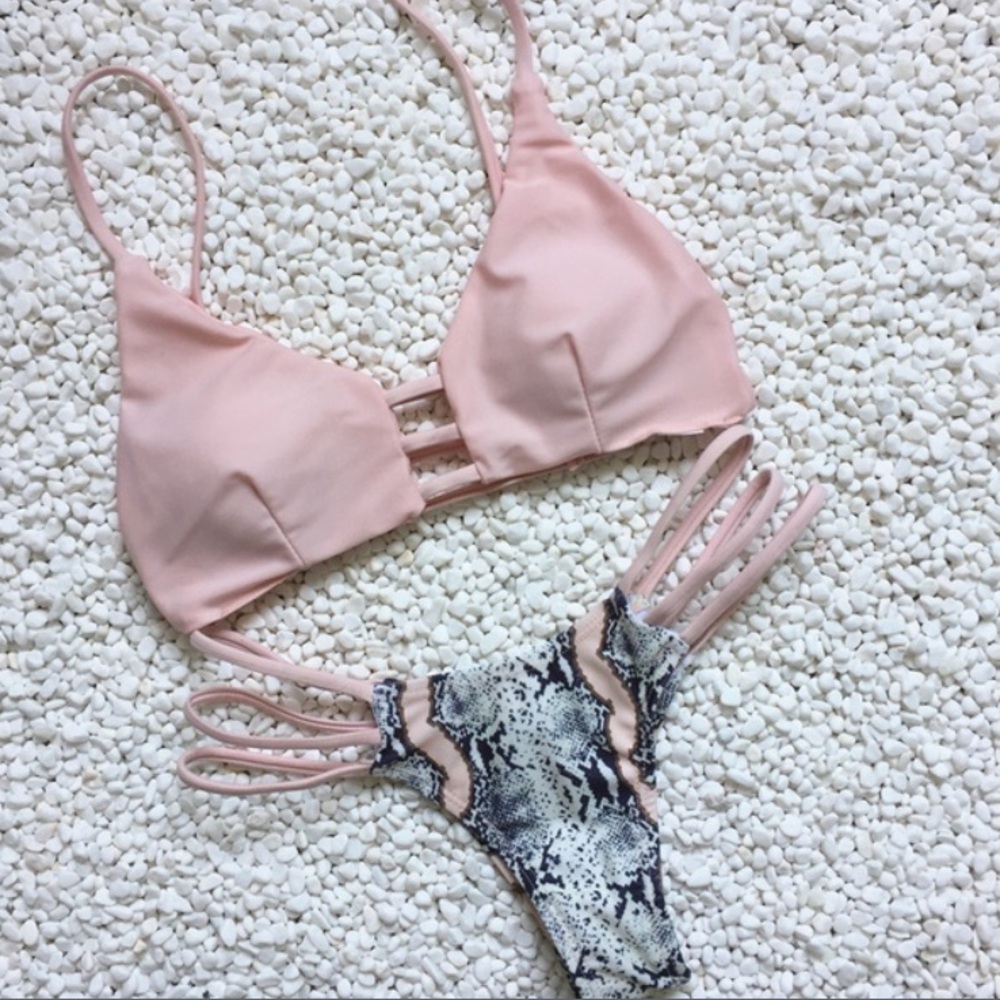 baby pink bikini BOTTOMS