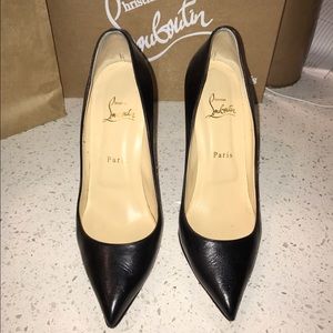 Authentic Christian Louboutin black pumps