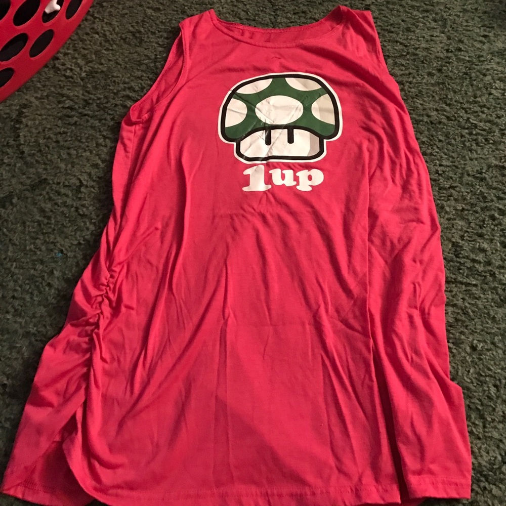 Mario inspired maternity top