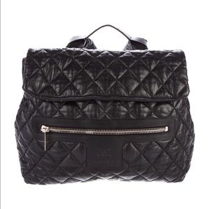 Authentic Chanel cocoon backpack black