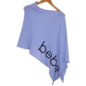 Bebe Purple Poncho, EXCELLENT condition!