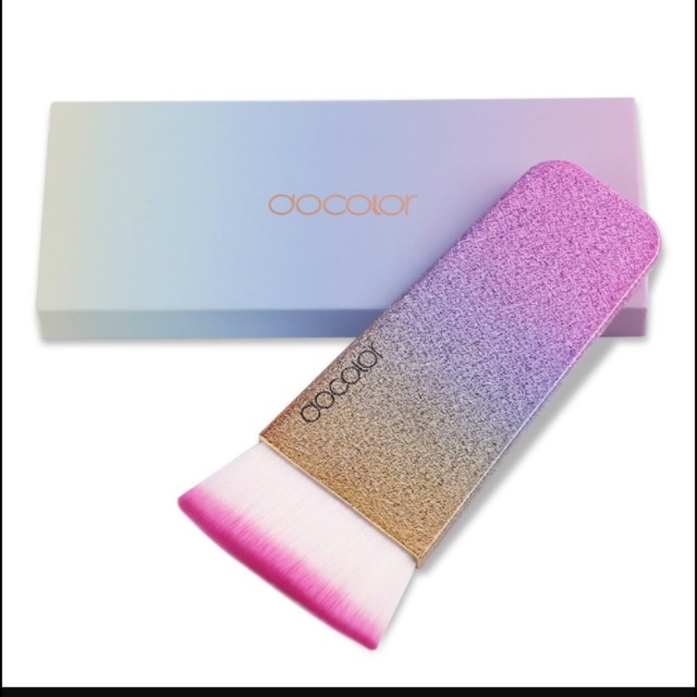 DOCOLOR sparkle rainbow contour makeup  brush
