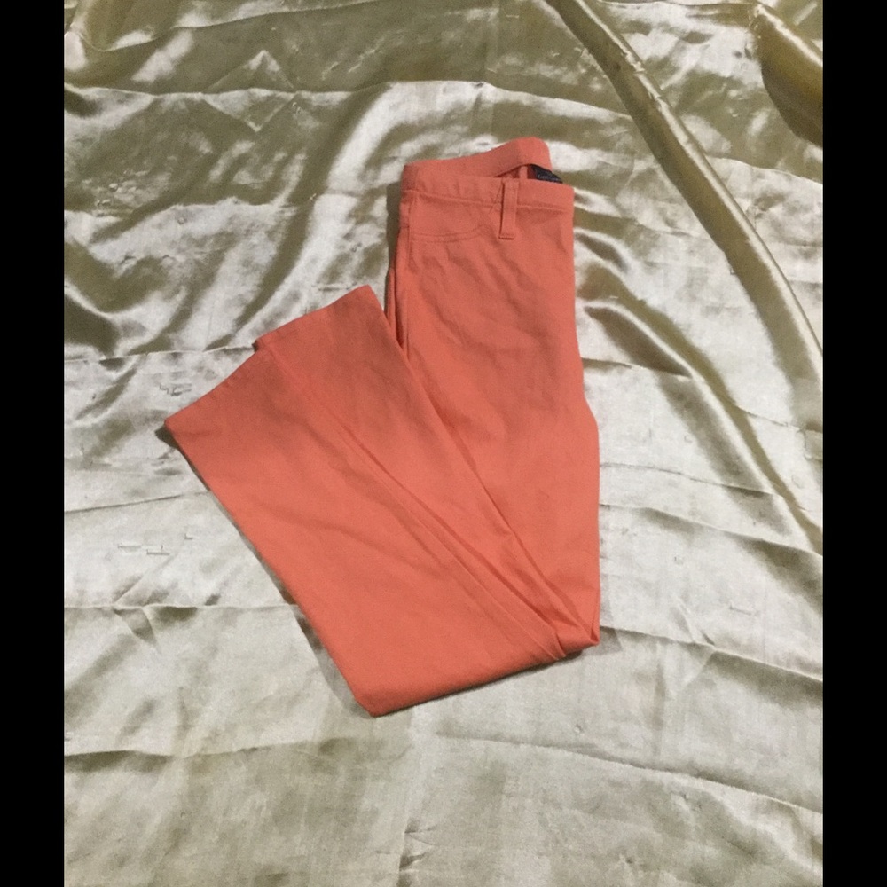FADED GLORY ORANGE JEGGINGS