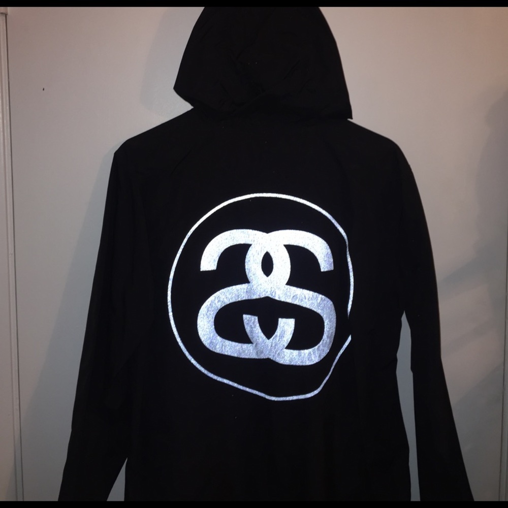 Stussy Reflective Rain Coat
