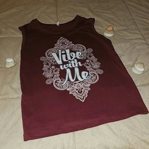 "Vibe with me" tank top
