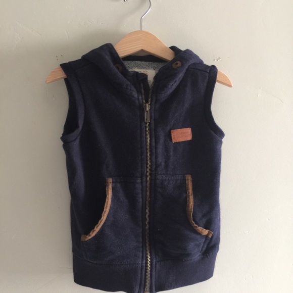 Zara Other - ZARA BABY navy blue soft vest