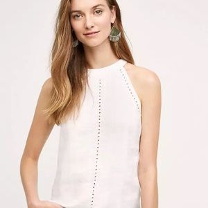 Anthropologie linen halter L, worn / washed once