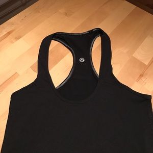 Black Lululemon Racerback Tank