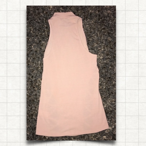 Light Peach Neck Top - Picture 2 of 3