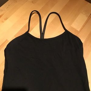 Black Power Y Tank Luon