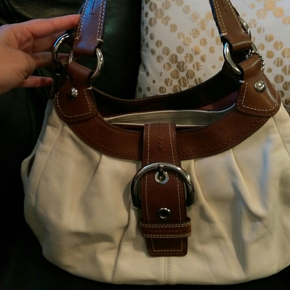 Coach Leather Satchel.Like New .