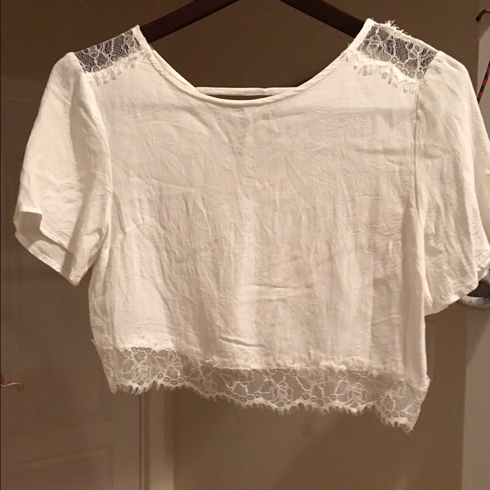 Crop top blouse