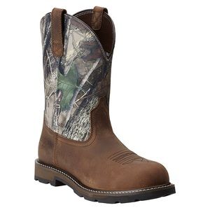 New Ariat Steel Toe Boots