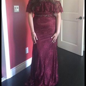 Prom dress size large