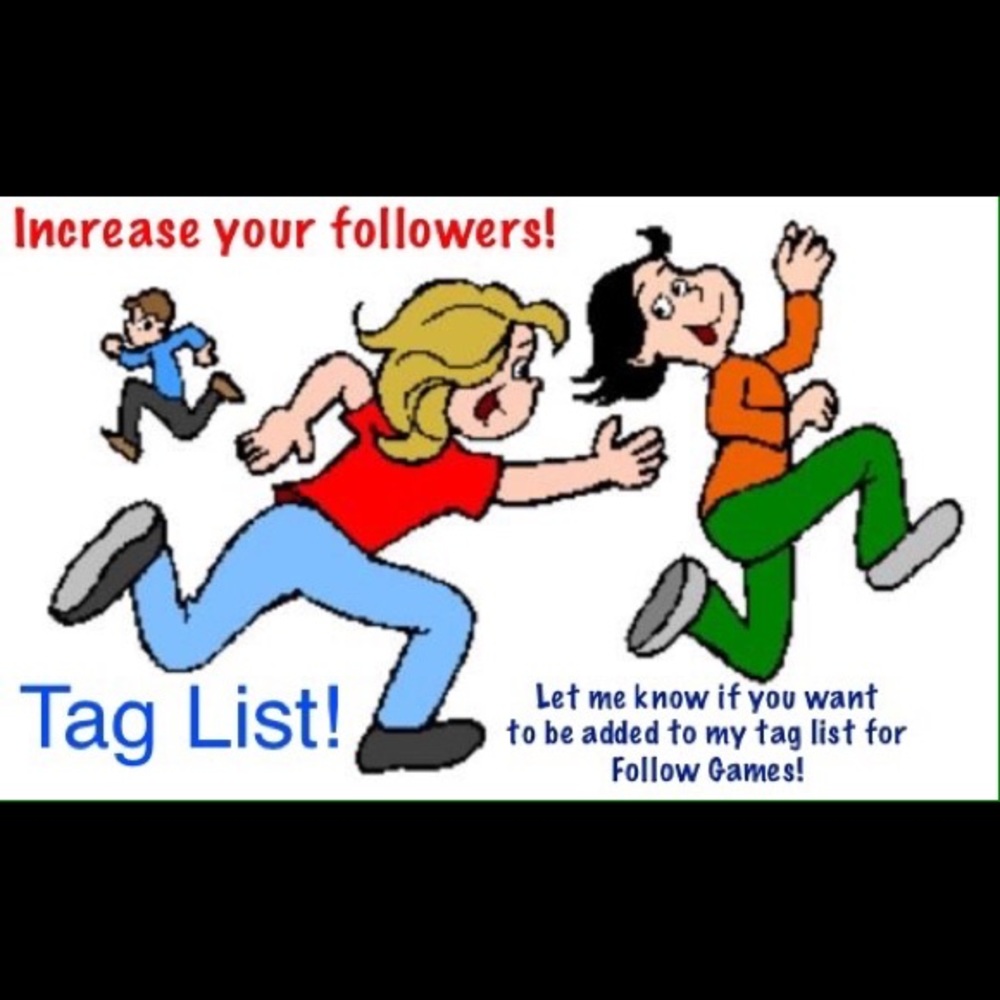 NOT a follow game! It's to be added to a tag list
