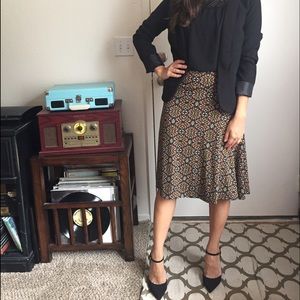 Azure Lularoe skirt