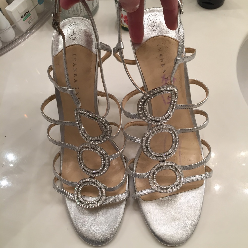 Glitzy shoes