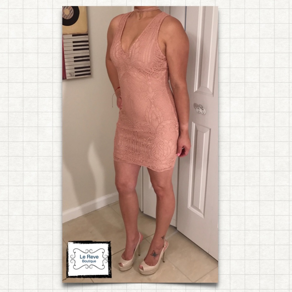 Lace Choker Dress (Choker Included)