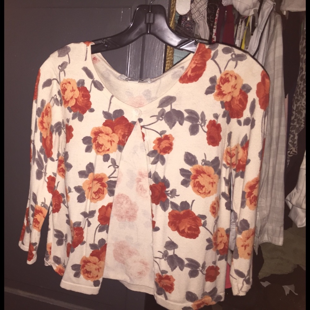 Rose cardigan