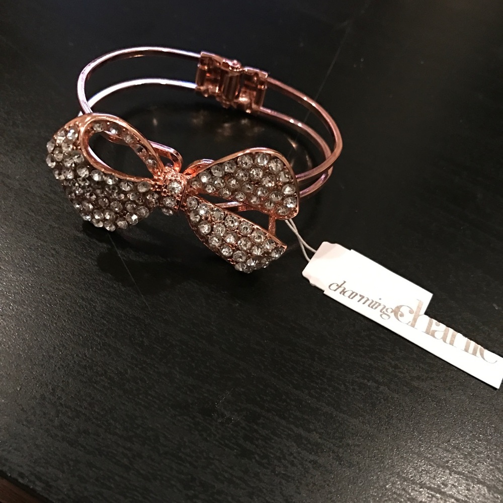 Charming Charlie's bow bangle