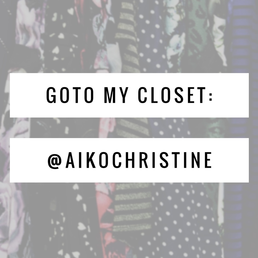 Shop my closet @aikochristine