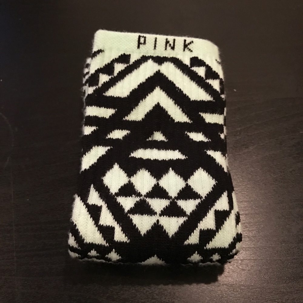 PINK knee high socks