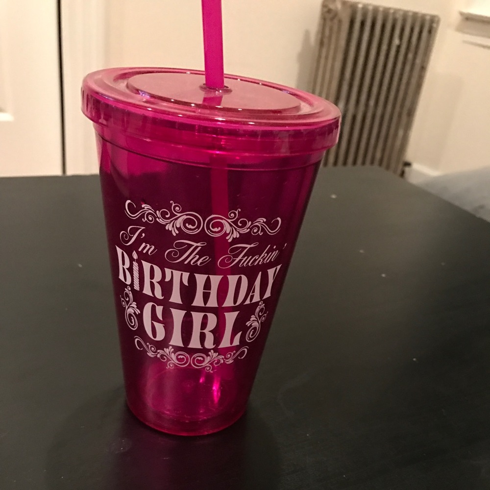 Birthday girl cup