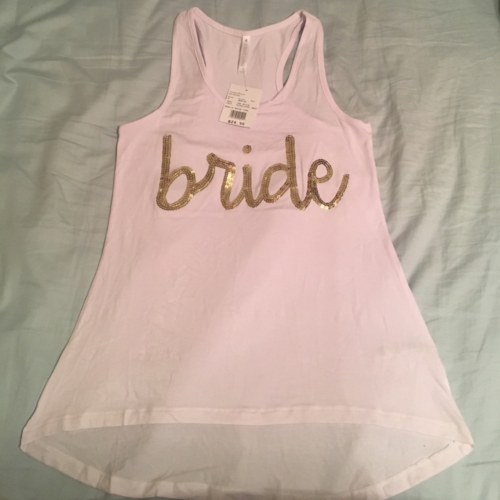 DAVID'S BRIDAL SEQUIN TANK
