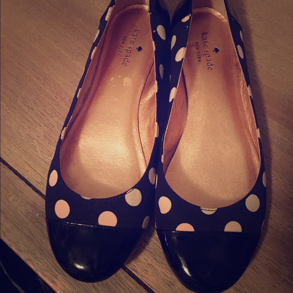 Polka Dot Kate Spade Flats