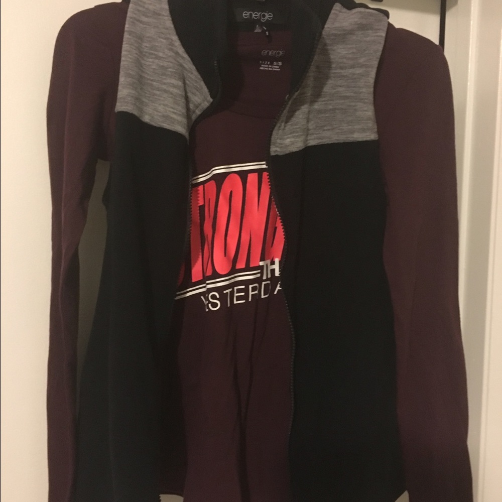 ENERGIE - TShirt & Jacket combo