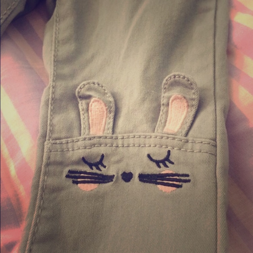 Cute bunny pants