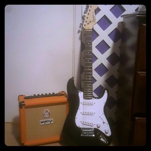 Squier Mini & Orange amp