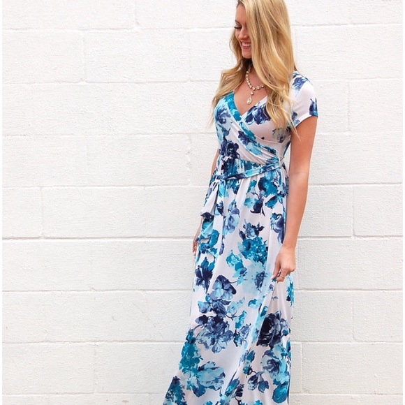 Last one! S-M Stunning floral Maxi - price firm! - Picture 6 of 7