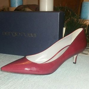 SERGIO ROSSI Red Patent Leather