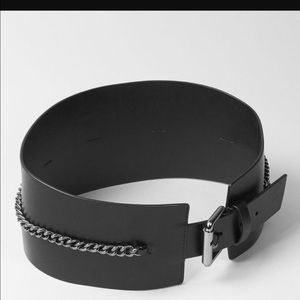 All saints high waisted belt