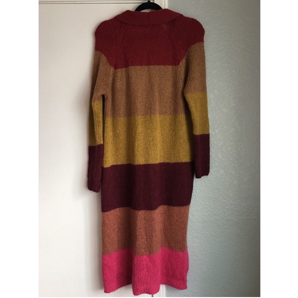 Free People Over The Rainbow Striped Cardigan - Picture 4 of 5