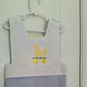3T Easter JonJon / Shortall w/ reversible Bob NWOT