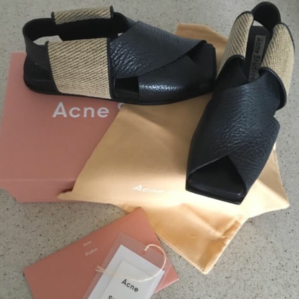 Acne Studios Fera Sandal black