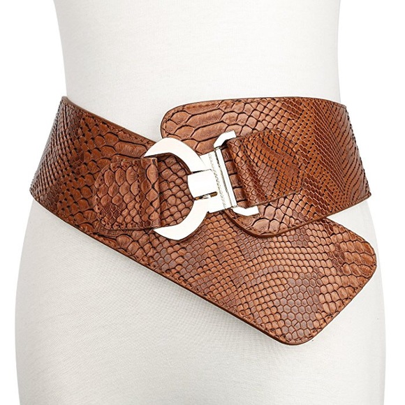 ? ?Nip/Women\'s Wide Belt Fashion Snake Pattern main image 5