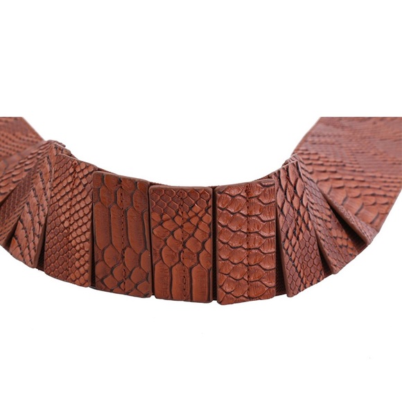 ? ?Nip/Women\'s Wide Belt Fashion Snake Pattern main image 8