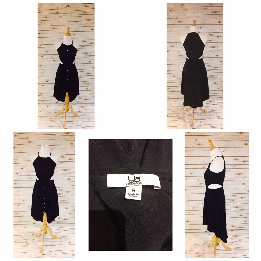 🌼🌼NWOT Ya Dress Sz S in Black Hi/Lo Dress🌼🌼