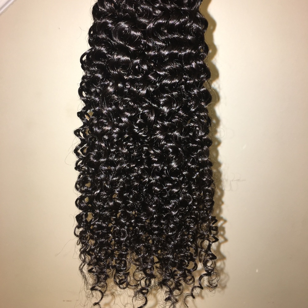 Mongolian Kinky Curl weave