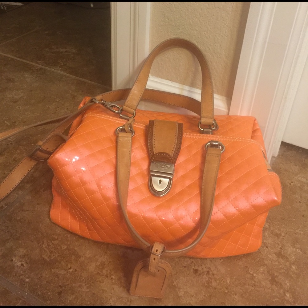 Consuela, Candy crush purse. Color tangerine