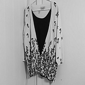 Flower pattern blouse