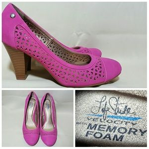 lifestride pink heels