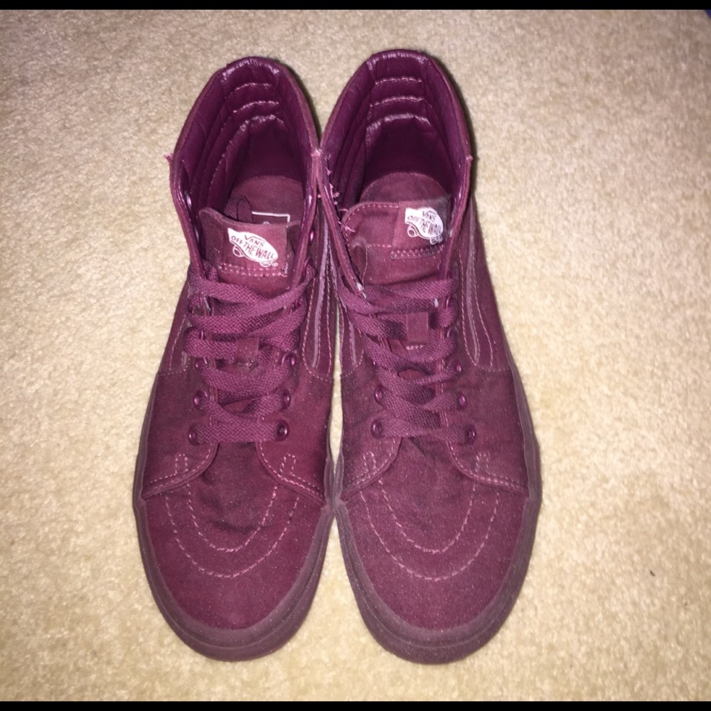 Vans Maroon Skate Highs