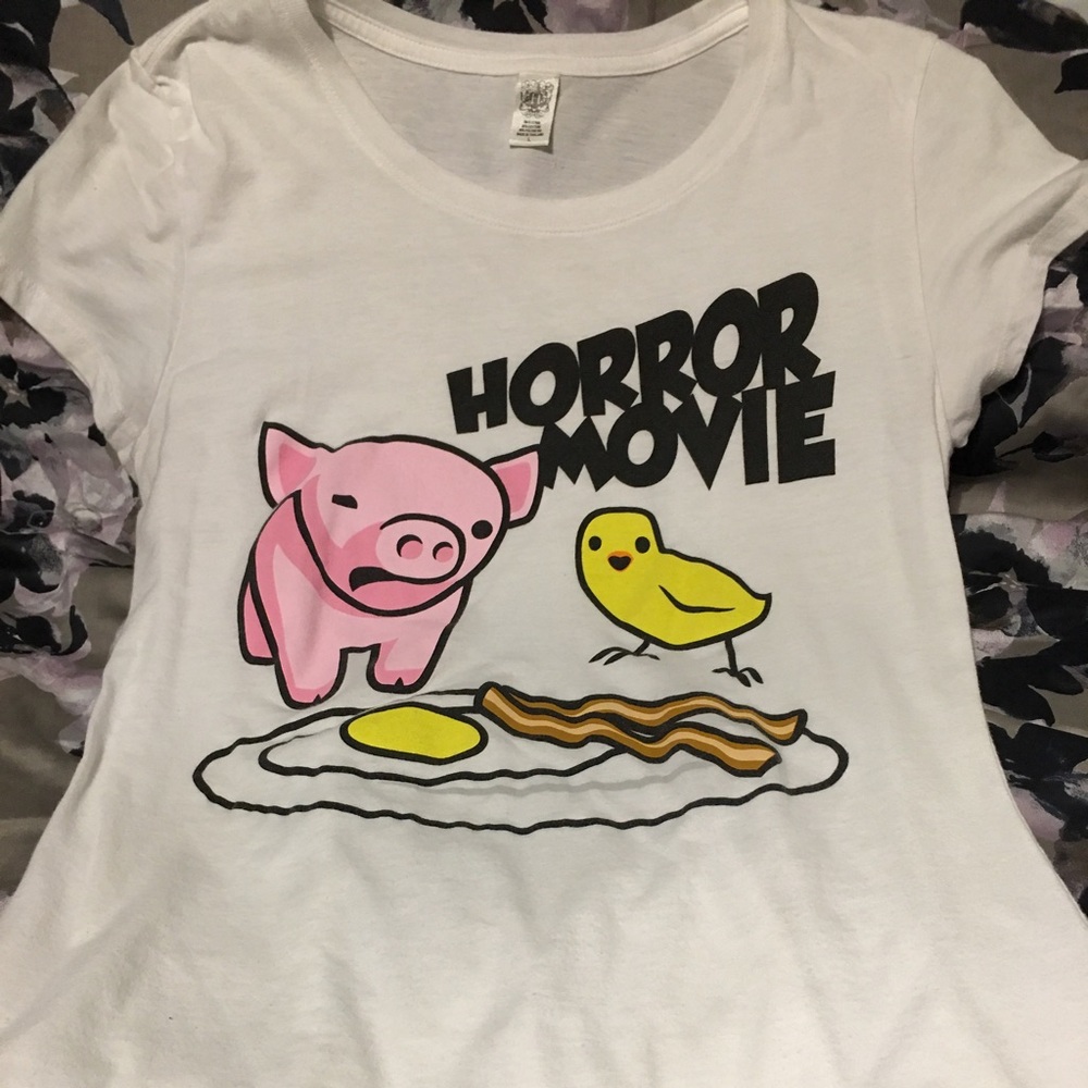 "Horror Movie" T-Shirt Size L