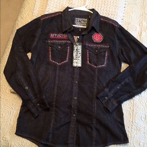 Affliction Metal Mind LS Shirt